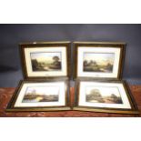 Four framed prints by Wendy Reeves. Frame size 15 x 20 inches. See photos.  S2