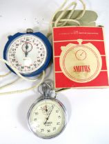 Gents Vintage Stop Watches Hand-wind WORKING Inc. SMITHS, Sekonda Etc. x 2 406354