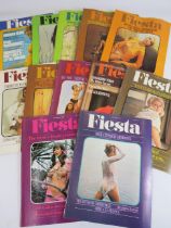 12 Vintage Fiesta mens magazines volumes 4 & 5.