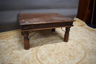 Small coffee table of Eastern Origin. Original Strapwork. See photos.