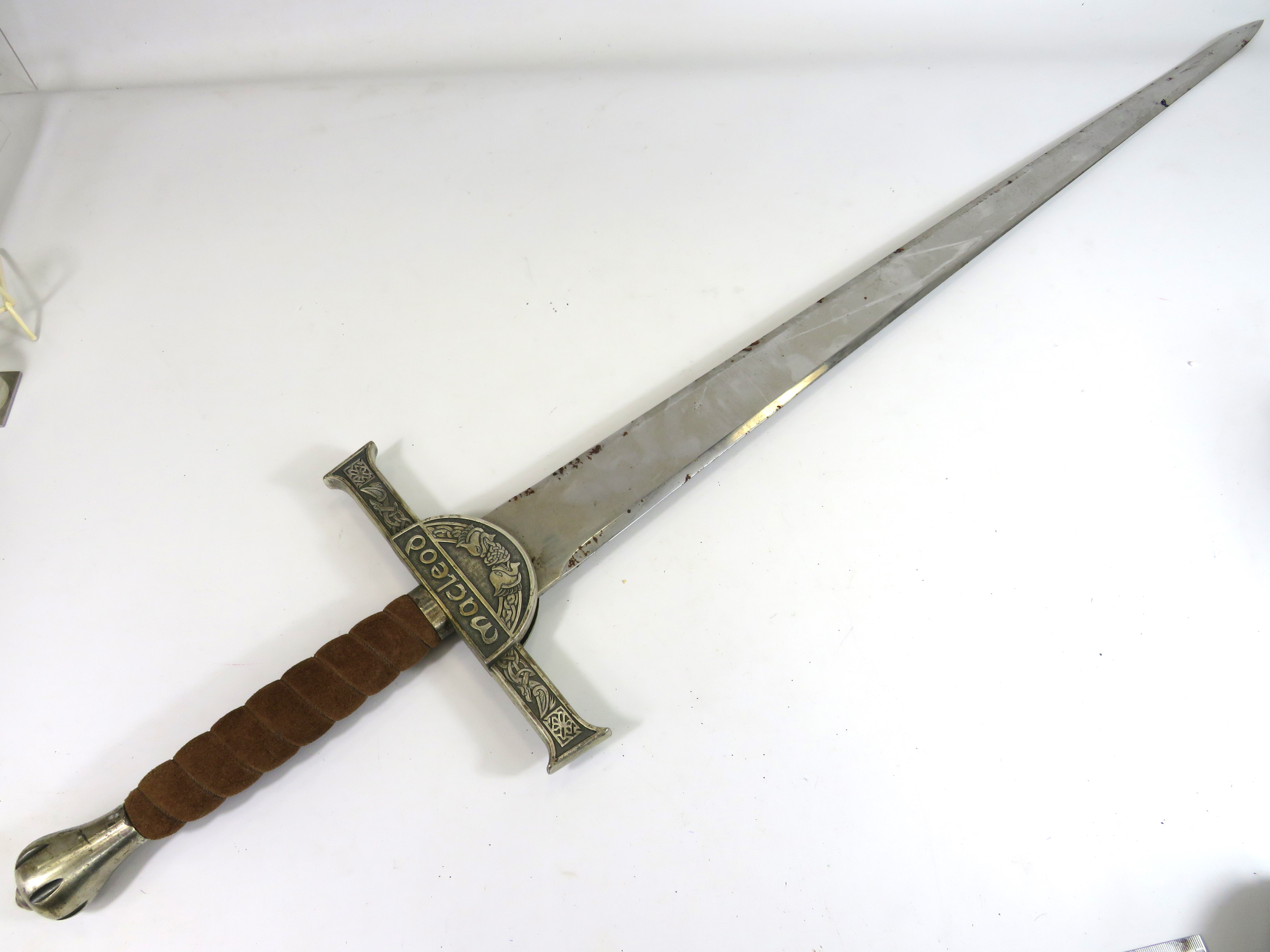 Very Large Film Replica of the Highlander Sword made from Stainless steel by United Cutlery. Measure