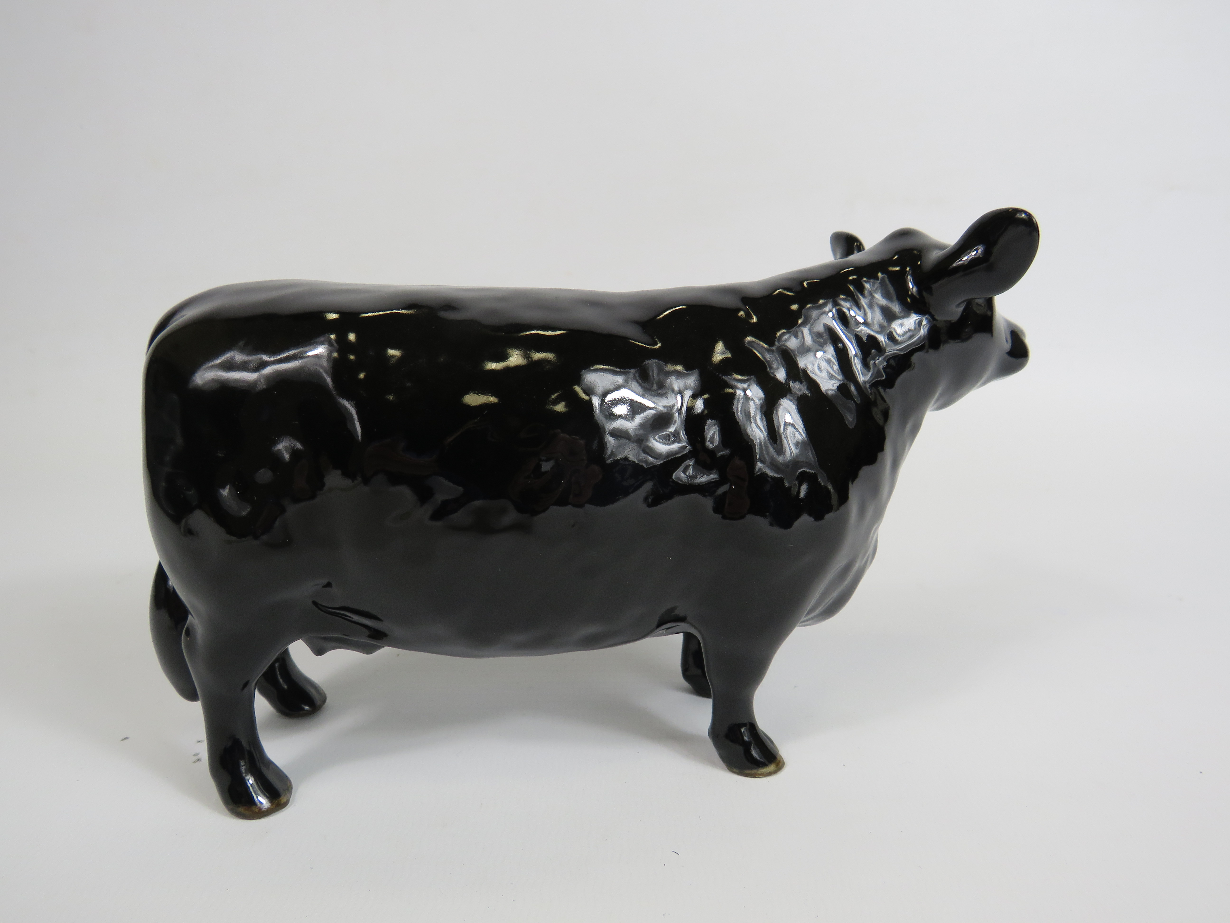 Beswick Aberdeen Angus Cow figurine, 10.5cm tall & 19cm long - Bild 4 aus 5