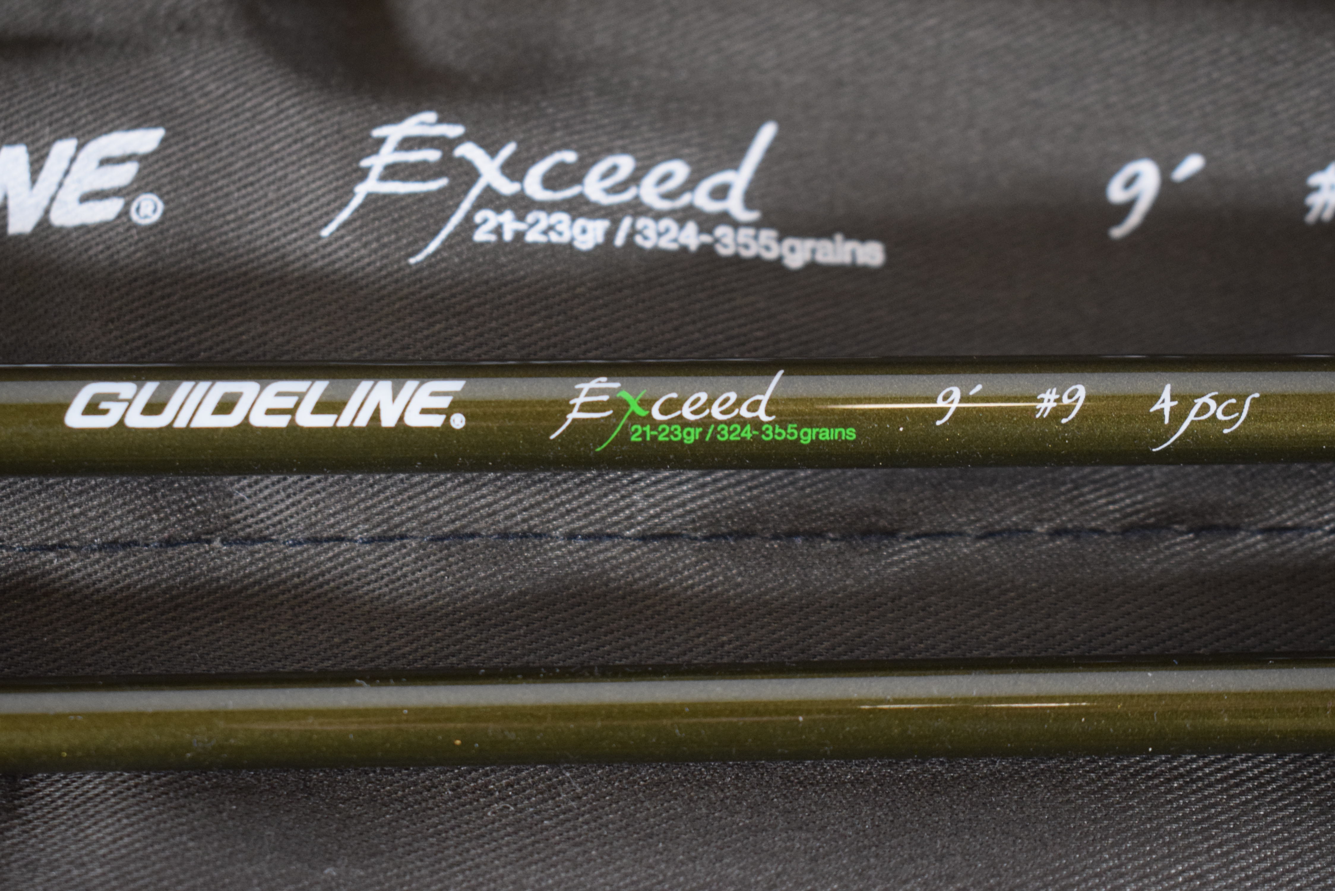 Guide Line Exceed Four piece 9ft Fly Rod with soft and hard carry case - Image 2 of 4