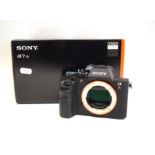 Sony A7R2 Camera Body Only with packaging and original box