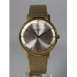 Sekonda De Lux, Vintage Gents Watch in running order. Gold tone strap. See photos. 