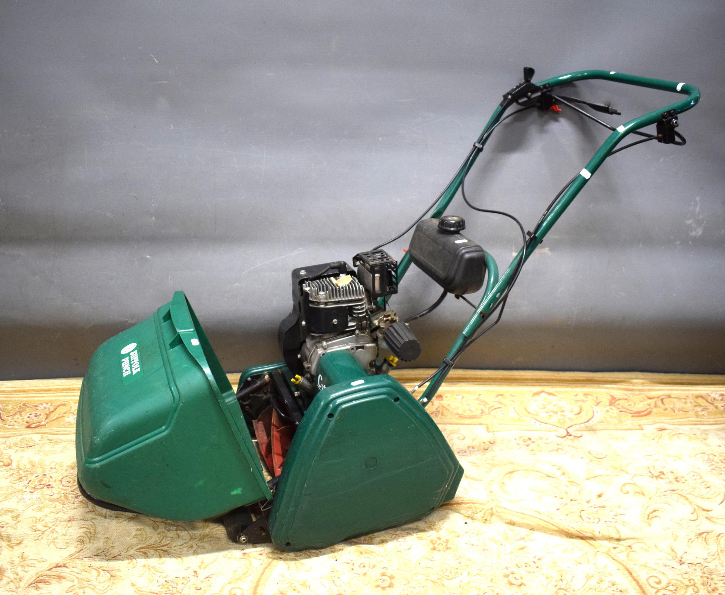 Suffolk Punch Petrol Lawnmower. Untested Condition with compression. See photos.   S2 - Image 2 of 2