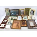 Picture Frames / Art / Prints Job Lot Inc Teddy Playing Cricket - Red Arrows Etc 561311