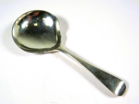 Solid Silver Caddy Spoon Hallmarked for London 1874 by Steven Smith. See photos for detailed descrip