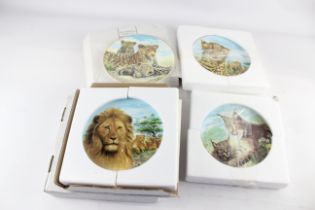 Collectable Plates Boxed Inc Bradford Exchange, Wildcats x 4 700172