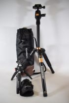 Two Tripods by Manfrotto plus one other . See photo