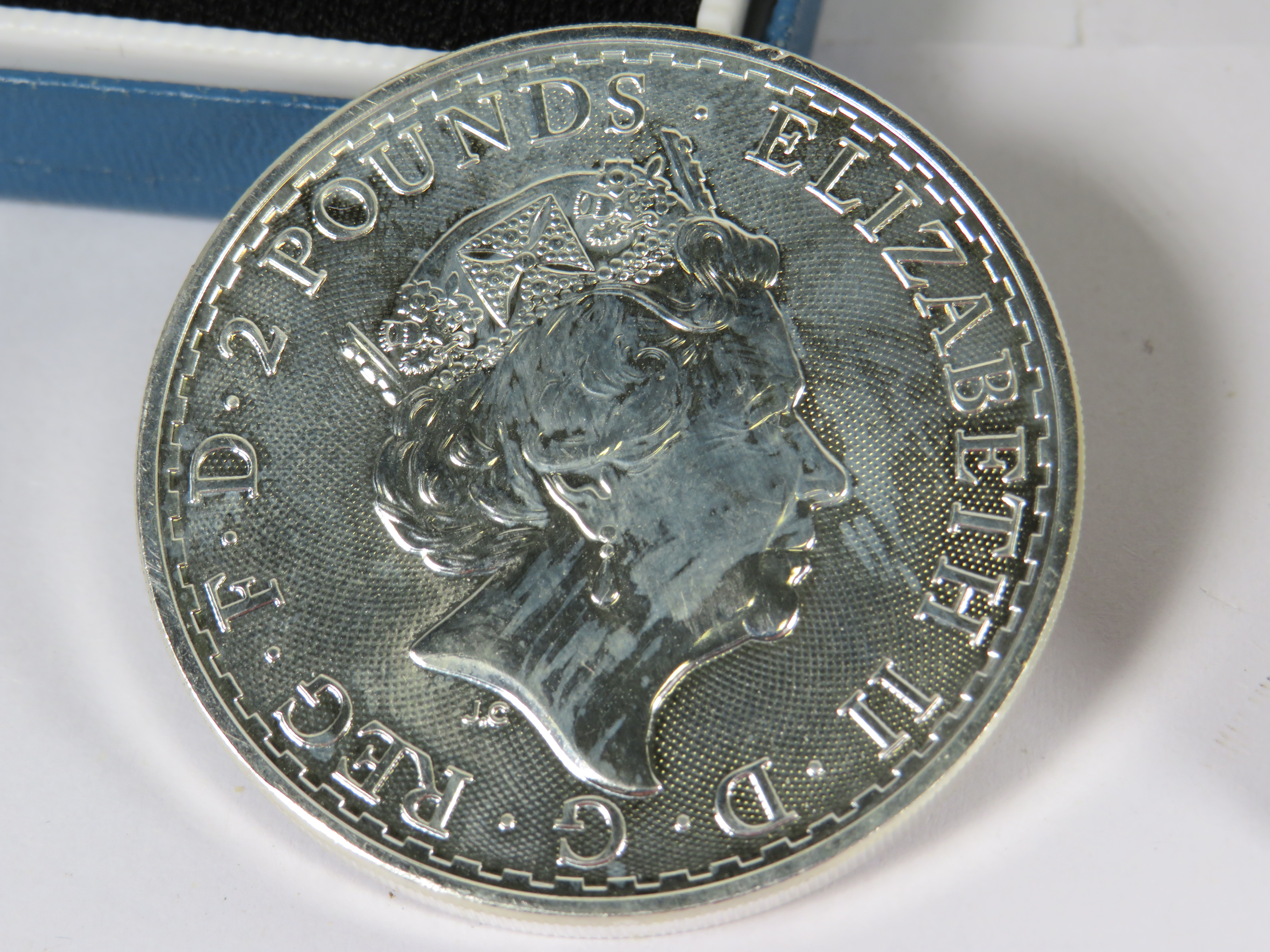 Alderney proof 925 Silver Proof £1 Coin With COA ,  Royal Mint Silver Proof £1 Coin with Box and COA - Image 8 of 8