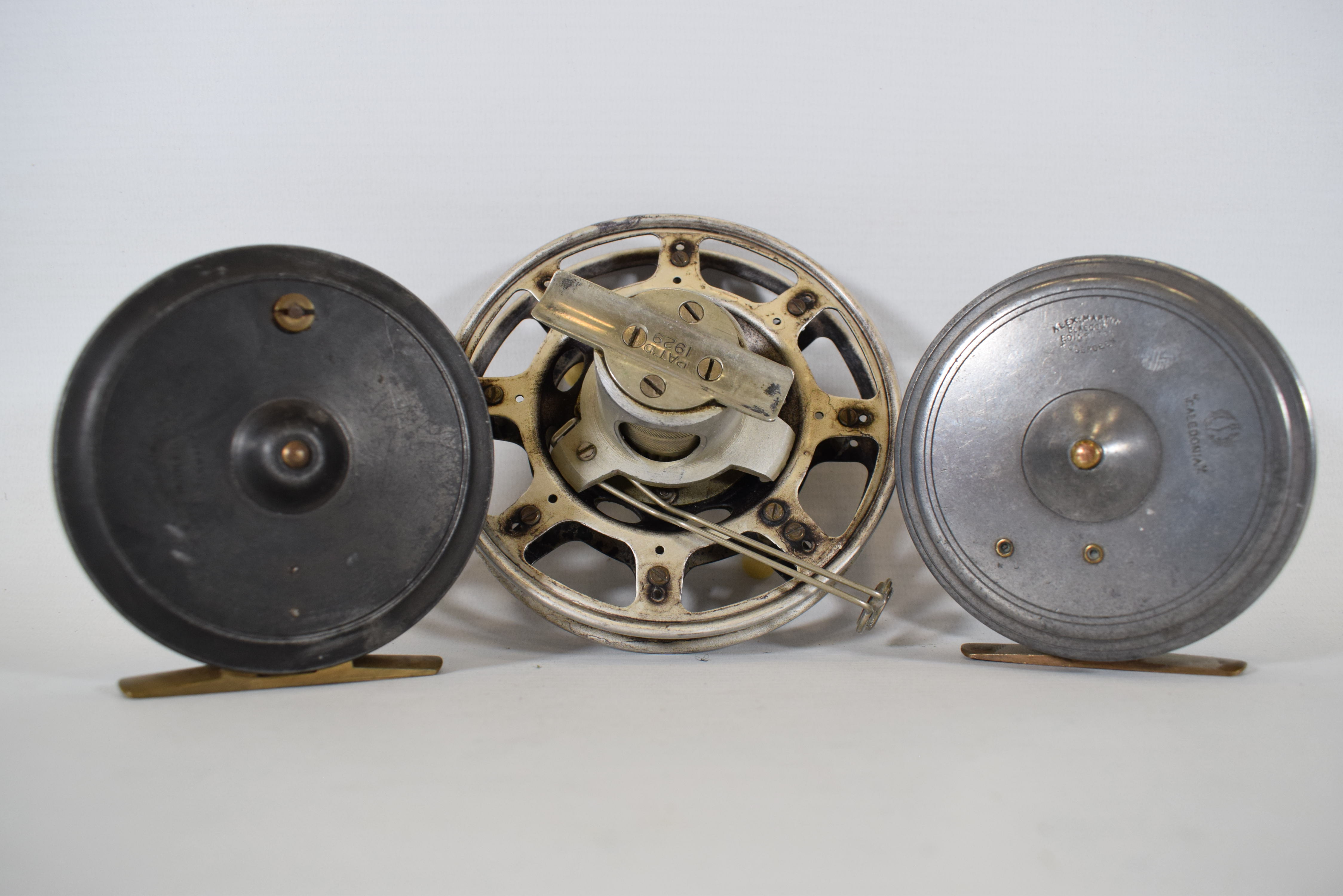 Three vintage fly reels . See photos.  - Image 6 of 6