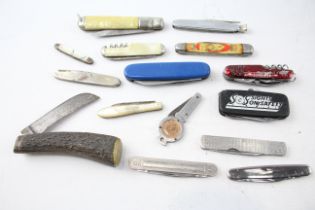 15 x Vintage Assorted Pocket KNIVES 474839