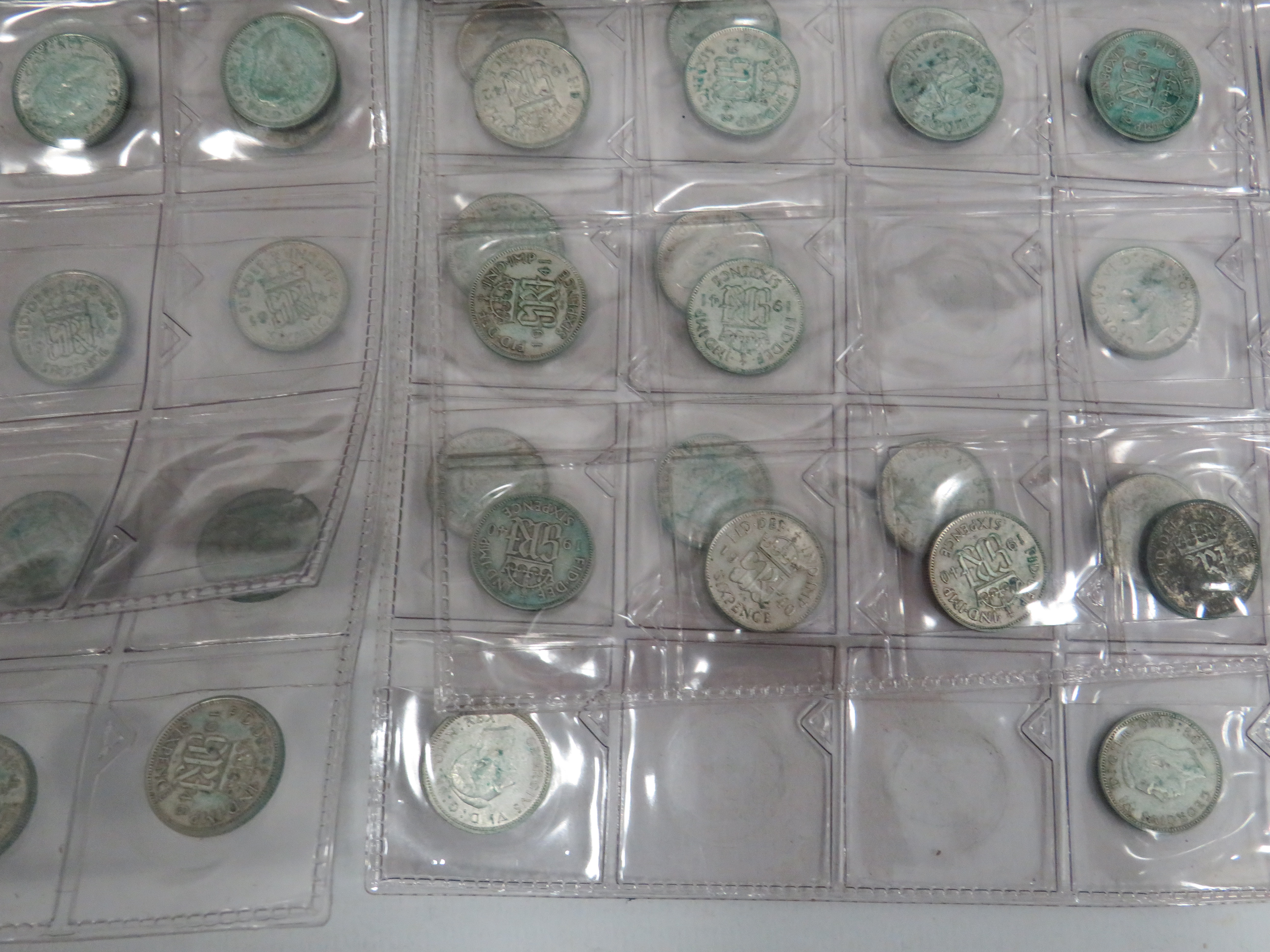 Good Selection of Pre 1946 Silver UK Half Crowns plus other UK Silver Coins from George Vth onwards. - Image 5 of 5