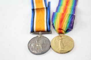 World War 1 Named Medal Pair With Original Ribbons 2341388
