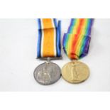 World War 1 Named Medal Pair With Original Ribbons 2341388