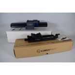 Boxed Focusing Rails by Novo Flex and Sunway. See photos for details. 