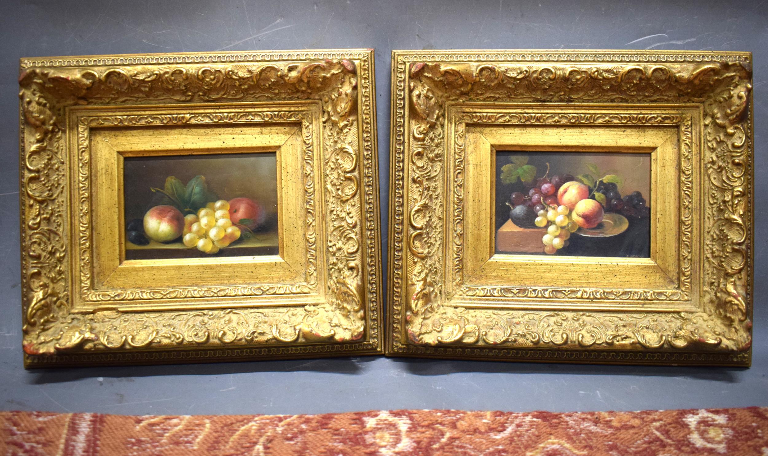 Pair of Oil on Board with CoA to reverse sides. See photos.  S2