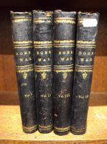 Four Antique Books. 'Boer war, full Volumes' See photos. S2