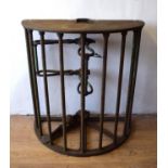 Large Cast Iron Turnstyle believed to be from Doncaster Racecourse, Slight damage to top. H:42 x W:4