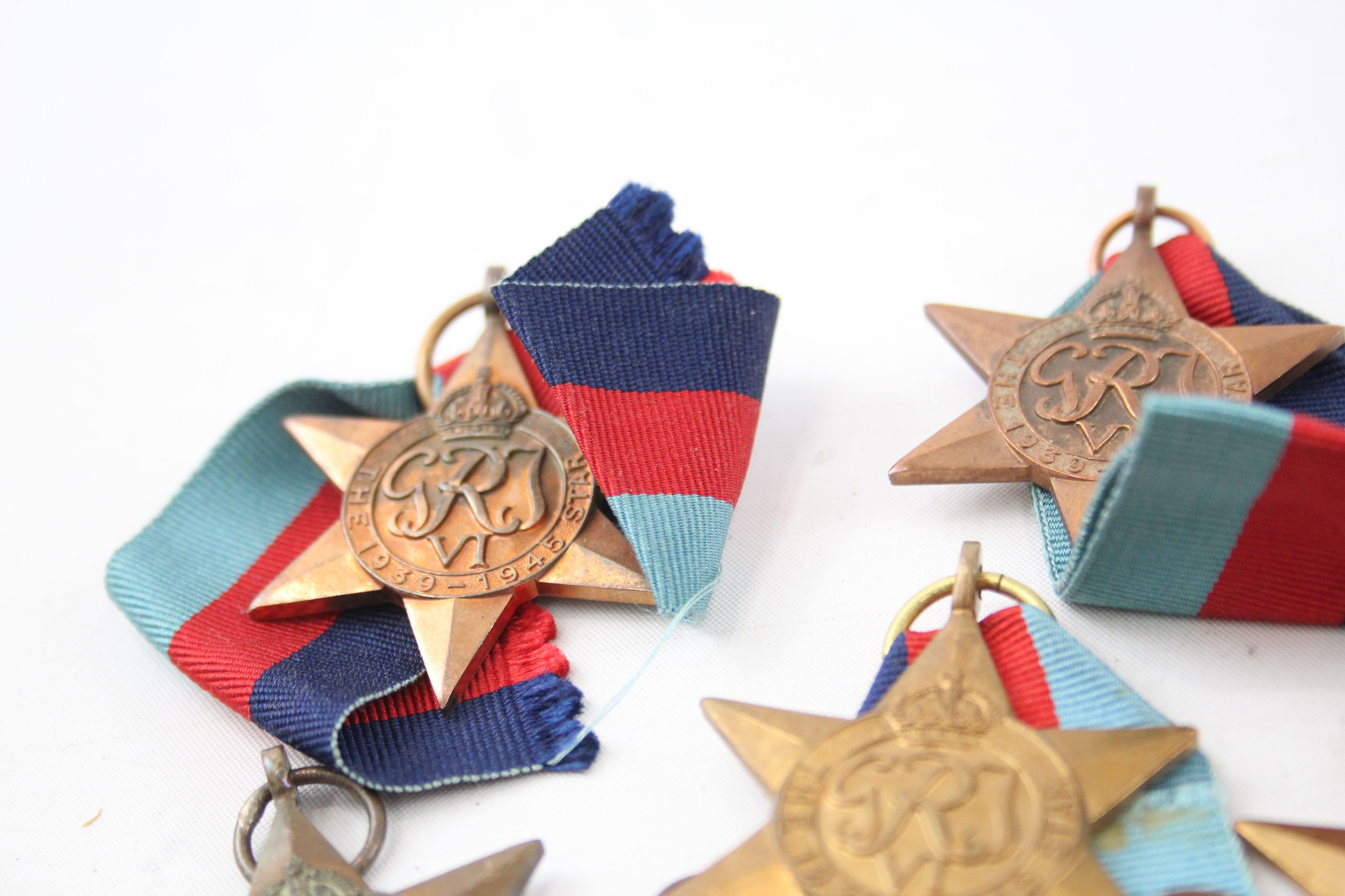 World War 2 1939-1945 Star Medals x 12 2341401 - Bild 4 aus 5