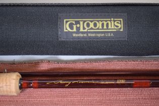 Gary Lumis 10ft Two piece fly Rod. Soft & Hard Carry case.