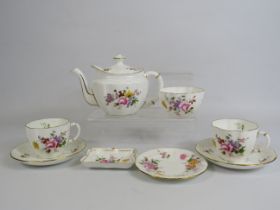 Royal Crown Derby "Derby posies" tea for two set etc.