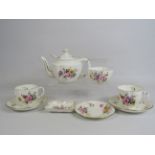 Royal Crown Derby "Derby posies" tea for two set etc.