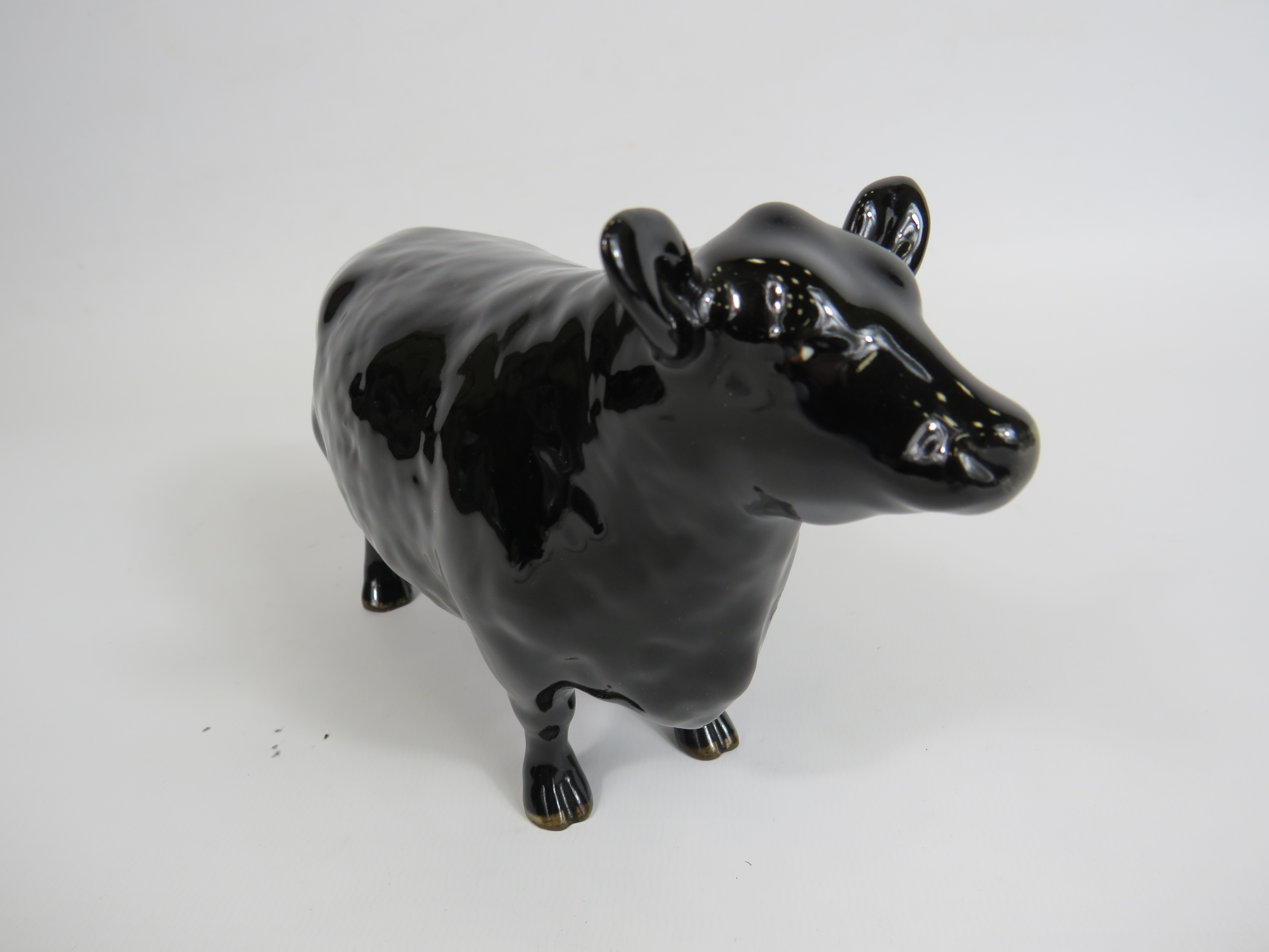 Beswick Aberdeen Angus Cow figurine, 10.5cm tall & 19cm long - Bild 3 aus 5