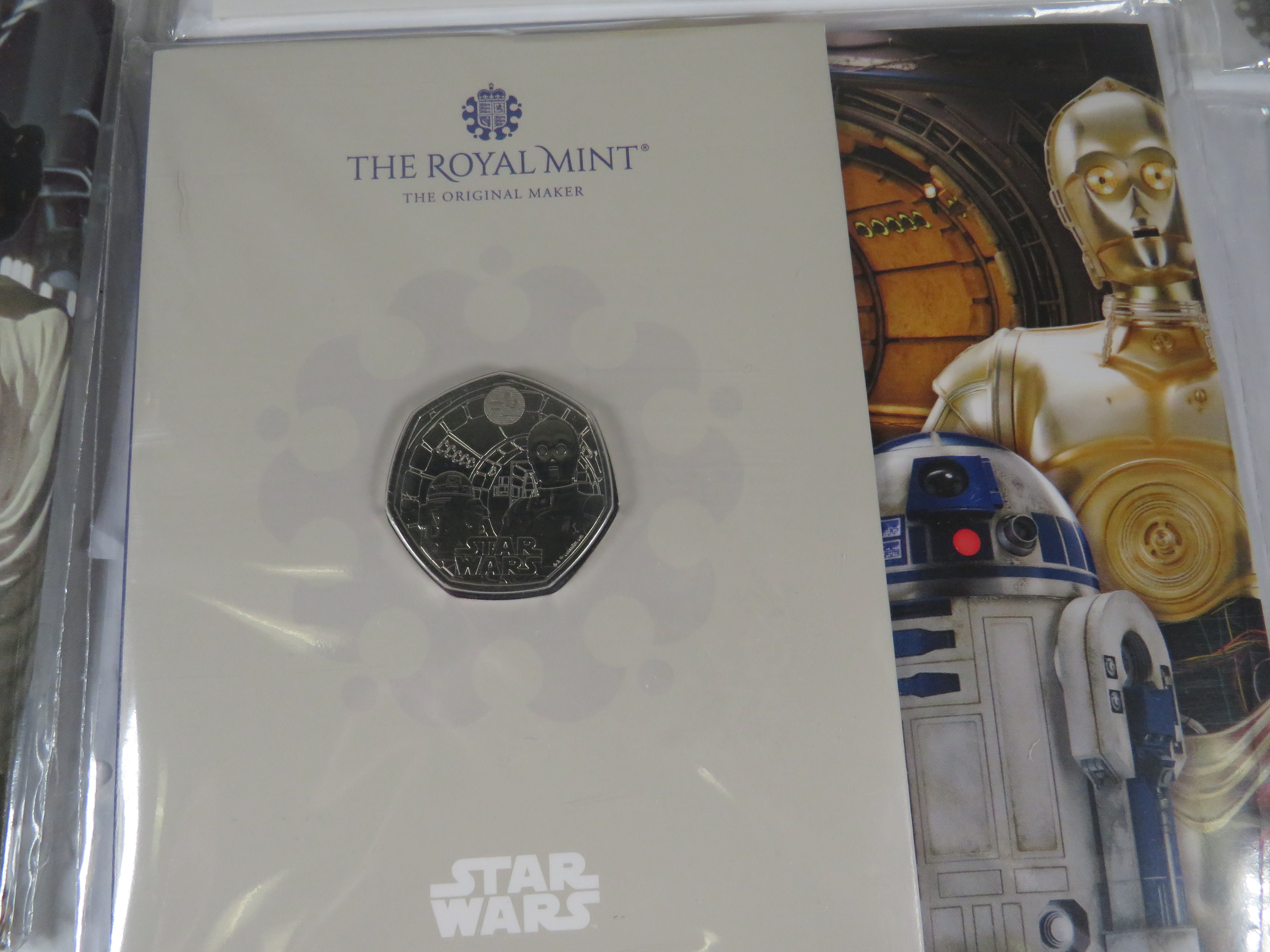 Royal Mint 50p Presentation packs plus a £2 Flying Scotsman proof coin. See photos.  - Image 4 of 6