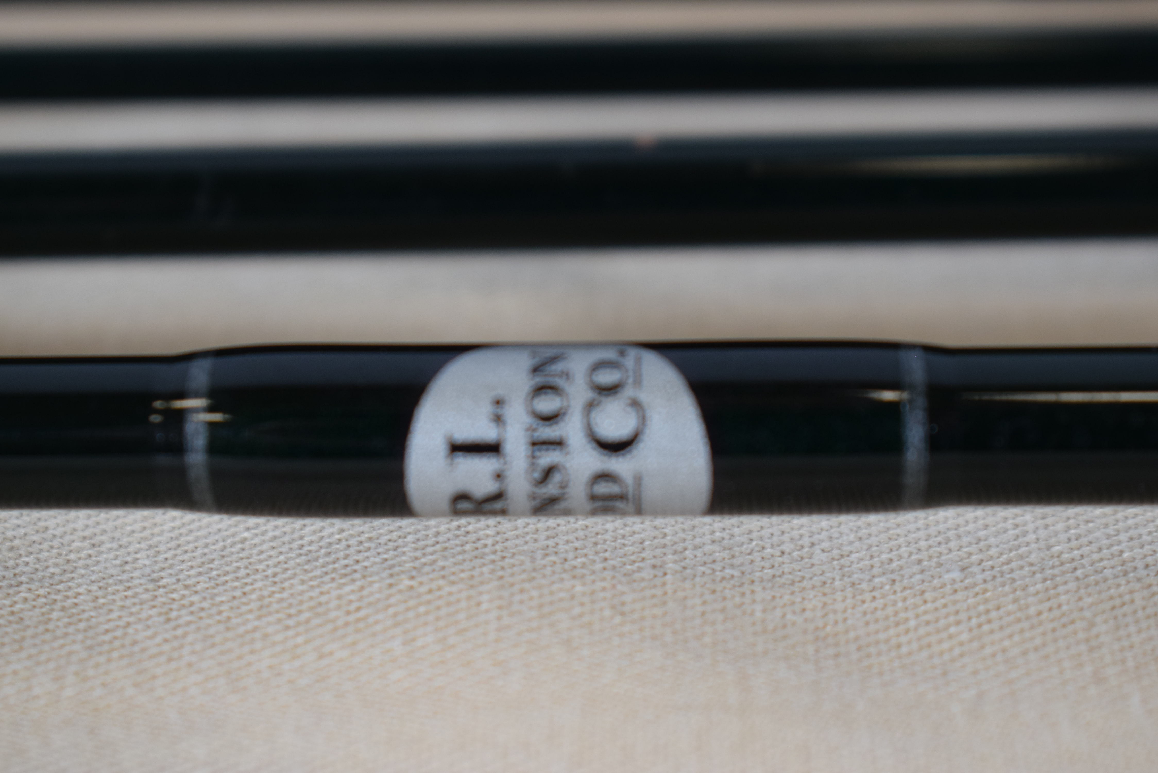 Four piece Fly rod by R L Winston Fly Rod 9.5ft with cloth bag and hard carry case.  - Image 2 of 4