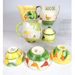 Selection of Vintage ceramic Jugs by Shorter etc. see photos. 