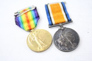 WW1 Medal Pair inc. Named CPL F.L Dent 23rd London 2341334