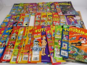 31 Futurama comics including the very first edition.