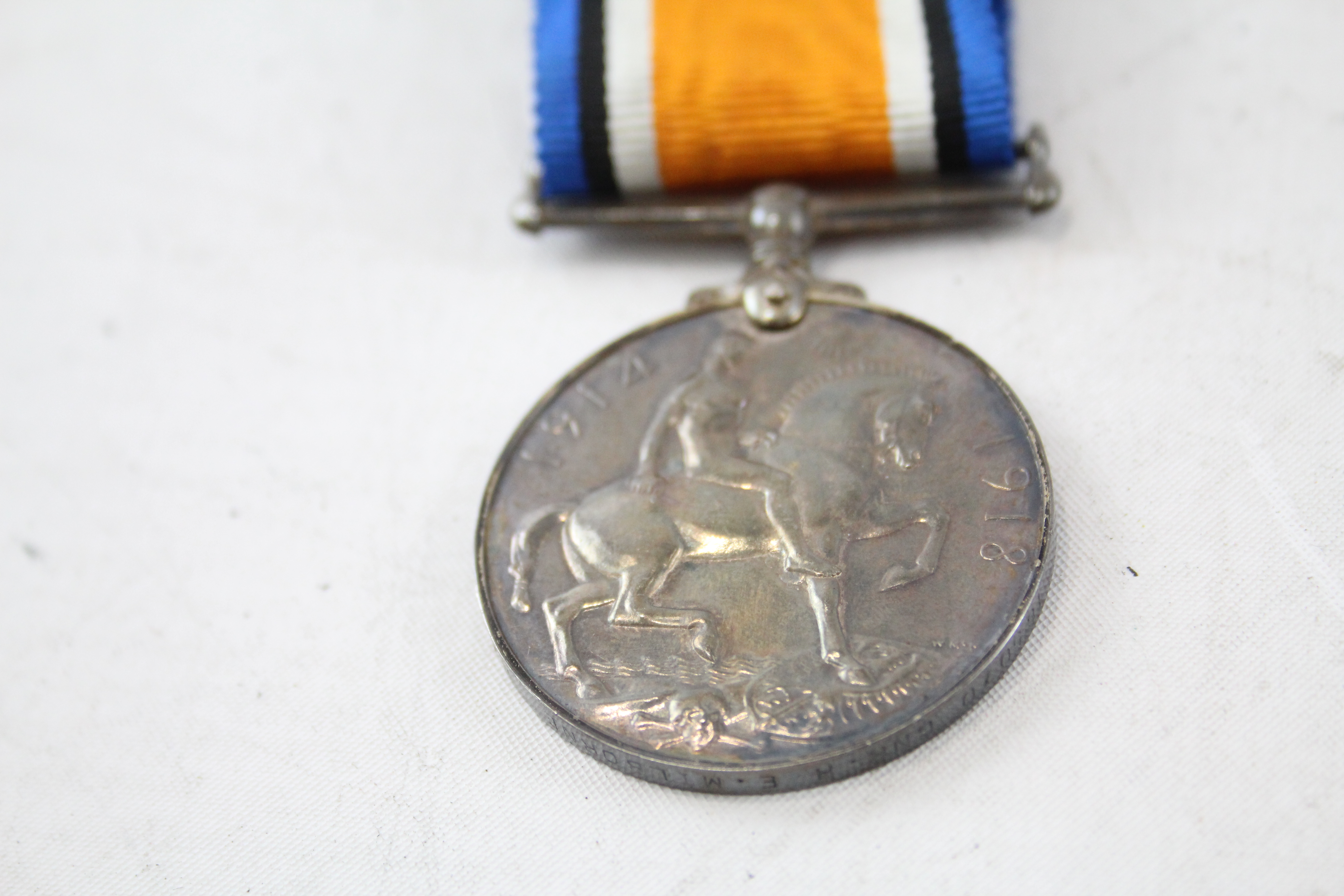 World War 1 Named Medal Pair With Original Ribbons 2341388 - Image 2 of 5