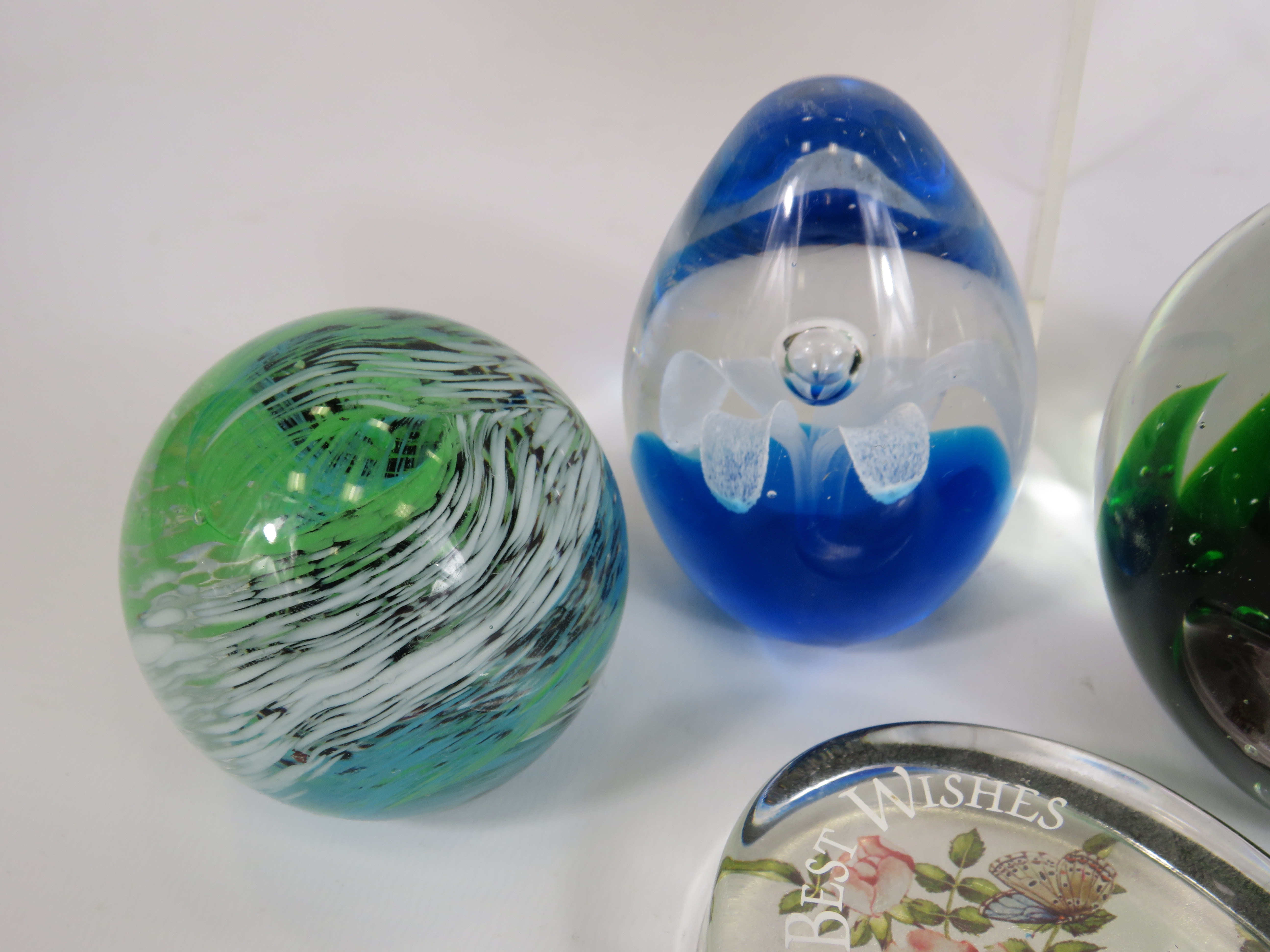 Selection of Art glass paperweights. - Image 4 of 4