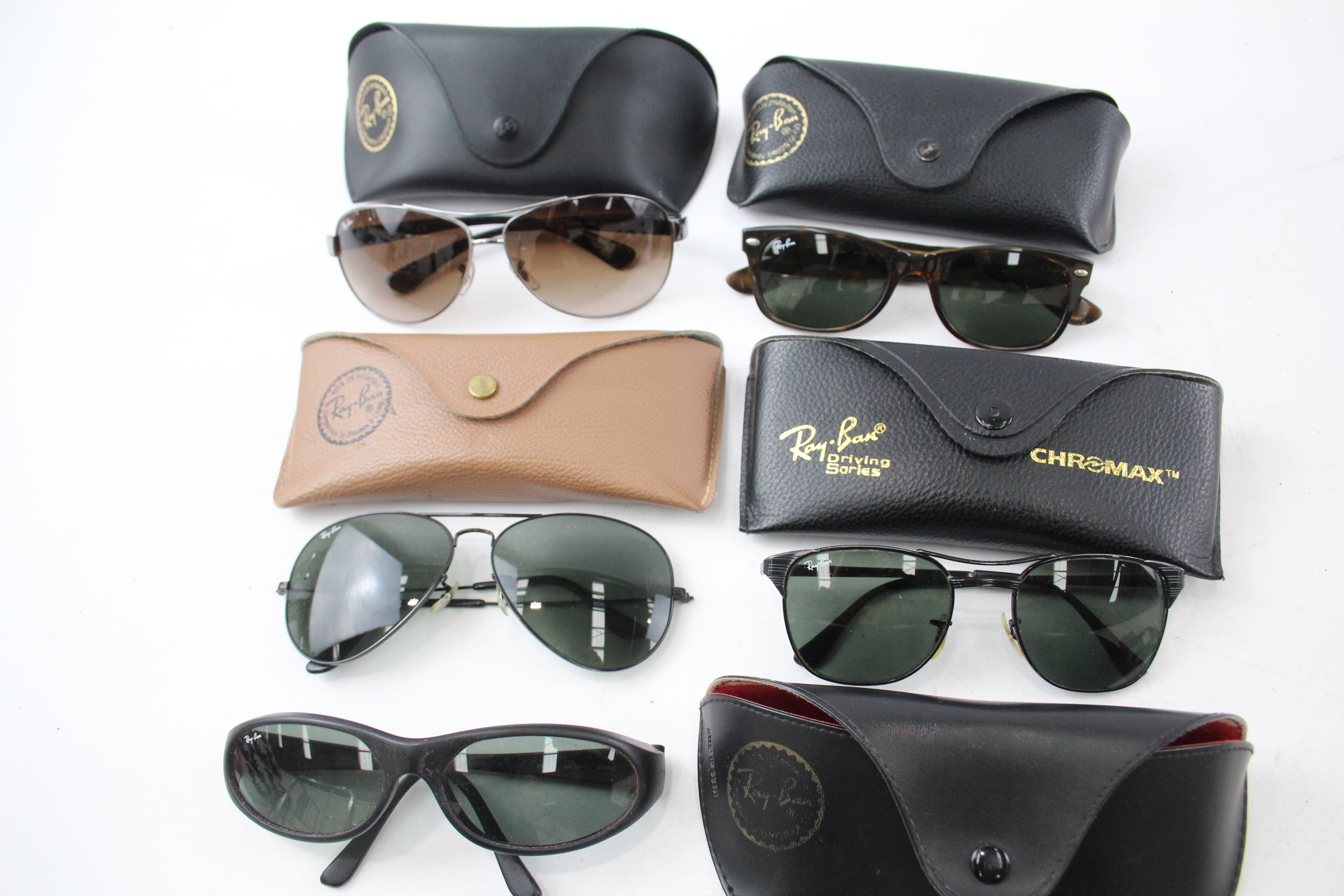 Rayban Sunglasses / Glasses Inc Cases x 5 681583