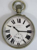 French Made Gents Vintage Jumbo / Goliath Pocket Watch Hand-wind 406379