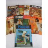 9 Vintage Fiesta mens magazines all Volume 2.