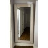 Yvonne Mirror This stunning full-length rectangular mirror by Bastianelli Italy, surrounded with a