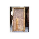 Indian Old Architectural Door Panel A Distinguished Reclaimed Carved Door In A Traditional Design Of