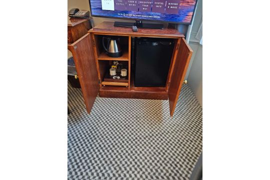 Two Door Cabinet In Burr Alder Inspired By English Design Of The Mid-18th Century, This Cabinet - Image 3 of 3