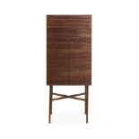 Benwest Cocktail The Walnut Drinks Cabinet is a fusion of minimalist, functional design and