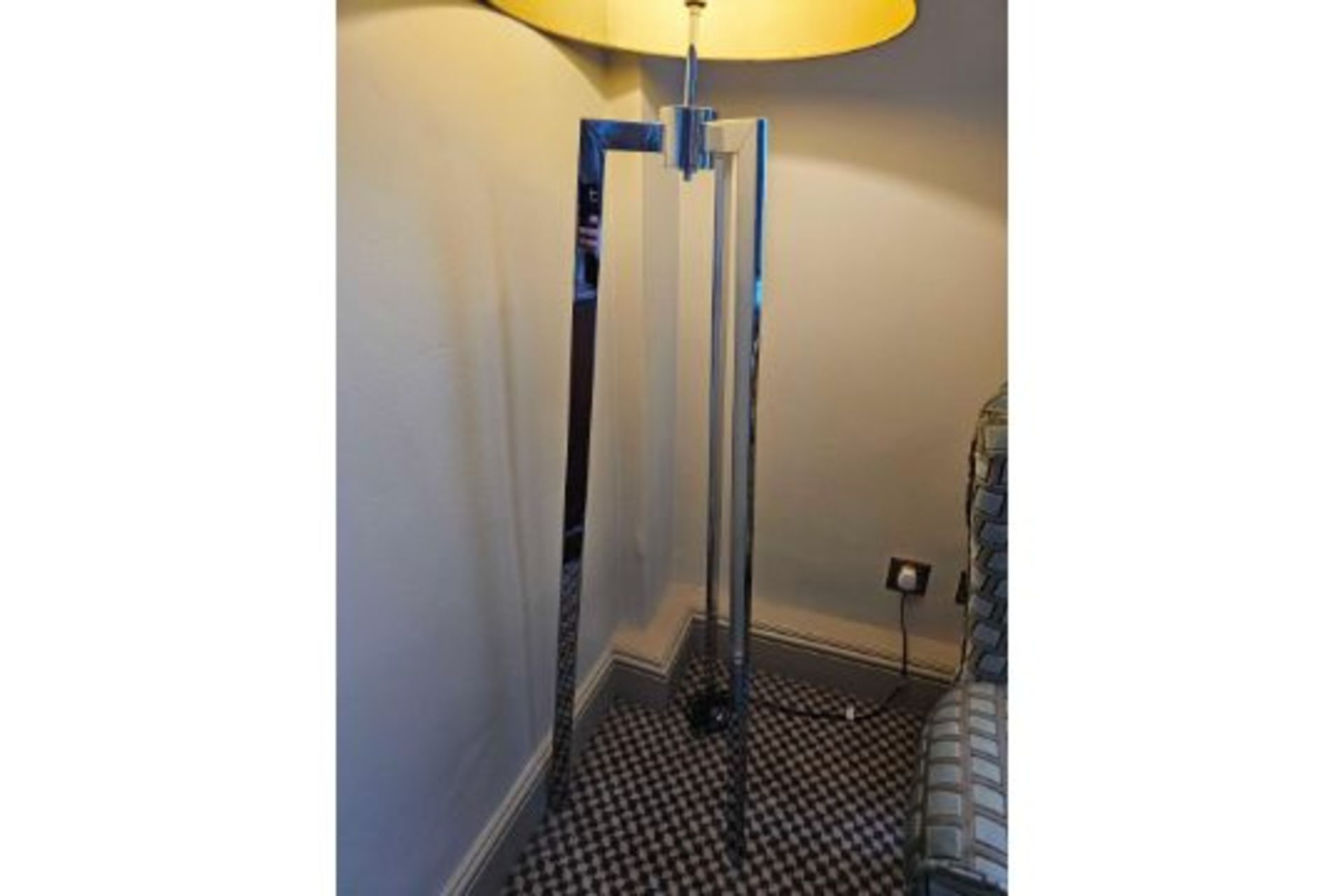 Heathfield & Co Trianon Floor Lamp Finished In Polished Chrome, The Trianon Floor Lamp Is A - Image 2 of 3