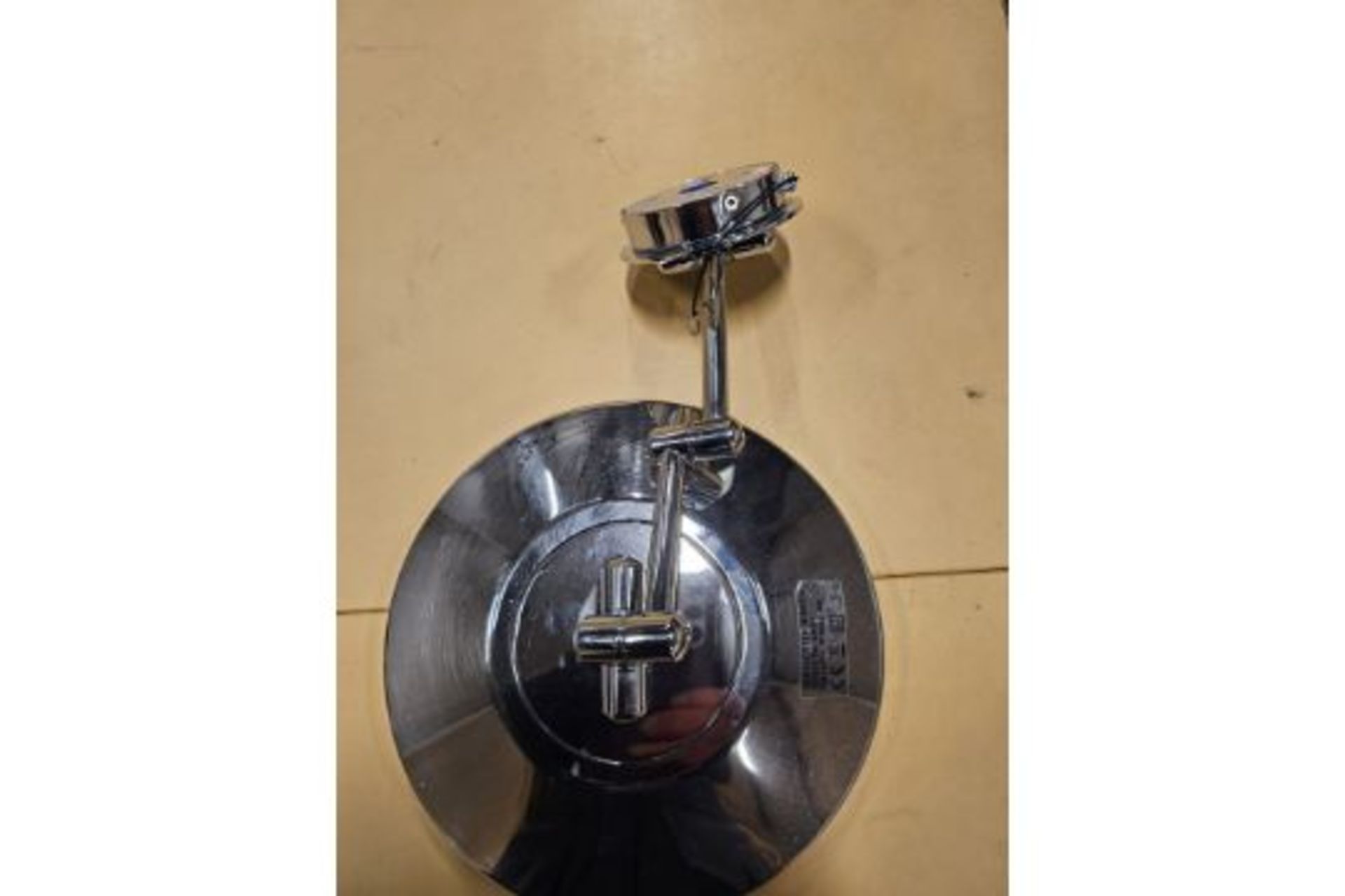 Led Illuminated Magnifying Vanity Mirror For Bathroom Round Ingress Protection Rating Ip44 - Image 2 of 3