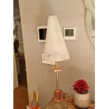 Robert Sonneman Style 1980s Table Lamp - a whimsical and stylish addition to any space. Imported