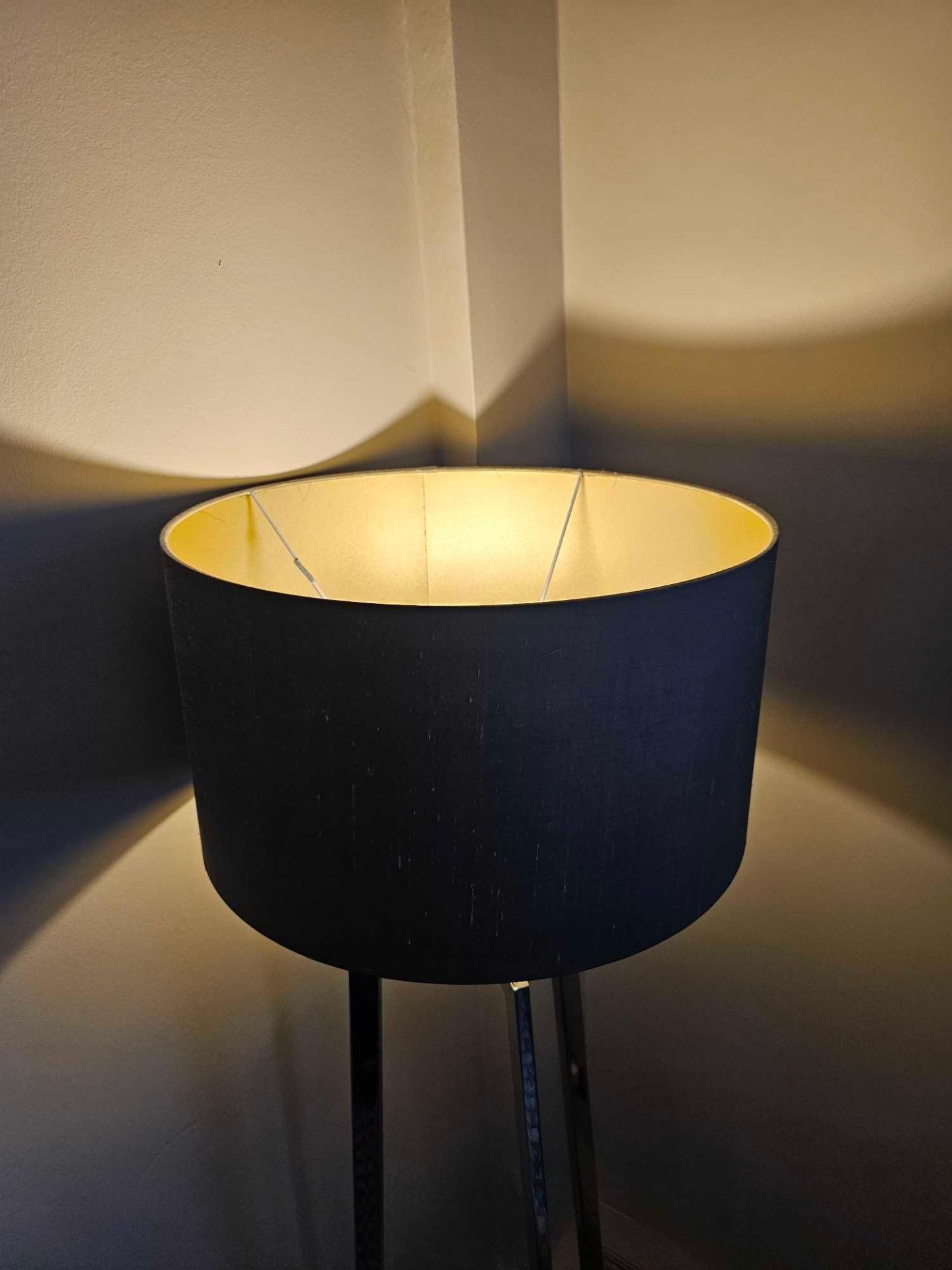 Heathfield & Co Trianon Floor Lamp Finished In Polished Chrome, The Trianon Floor Lamp Is A - Image 3 of 3