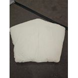 Plain White Cushion Pads (No Cover ) Size 146 x 11cm (4 Ref Cush 149)