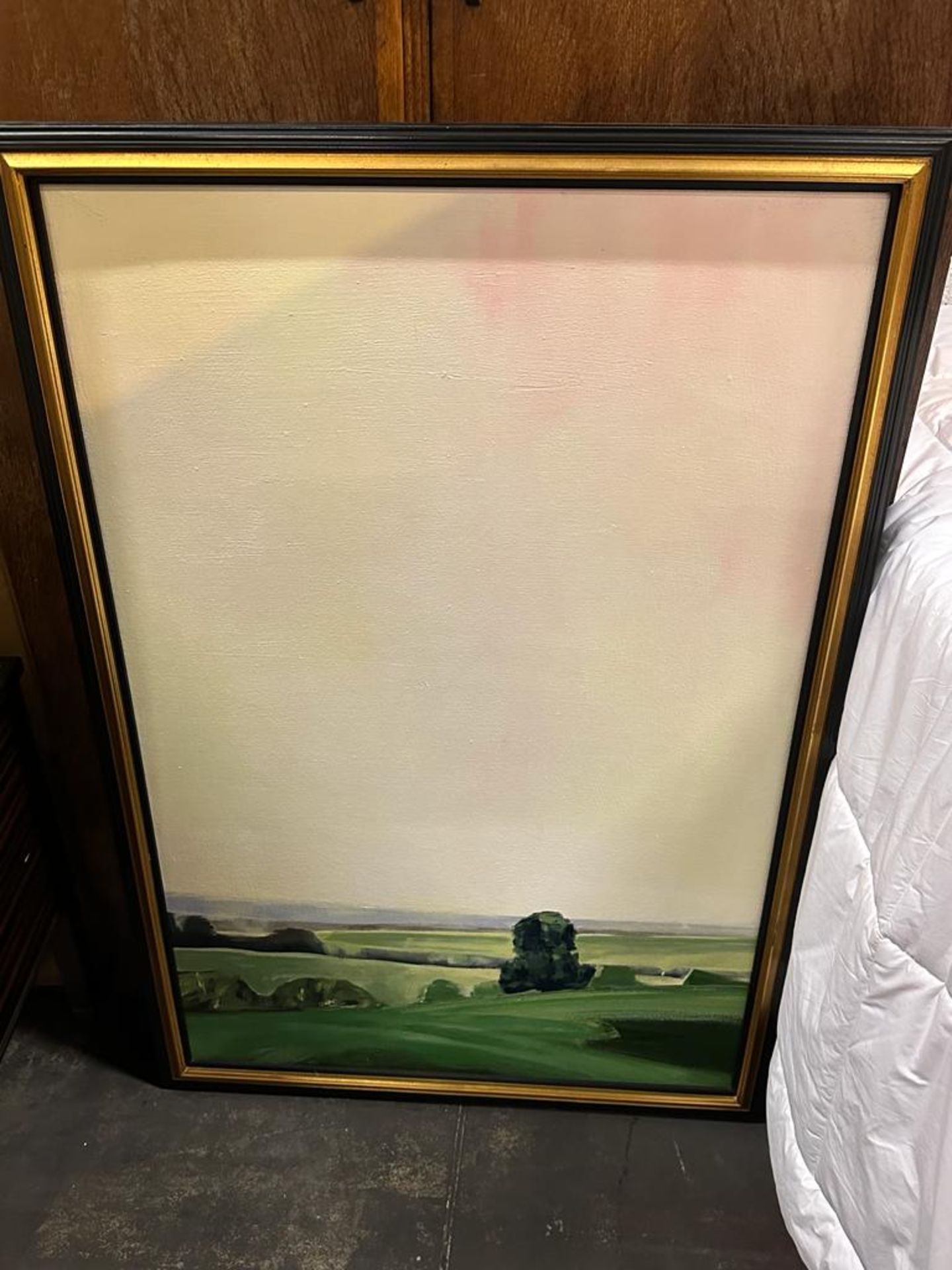 Artwork Giclee Landscape Pastures Signed Jo Chance 122 x 77cm