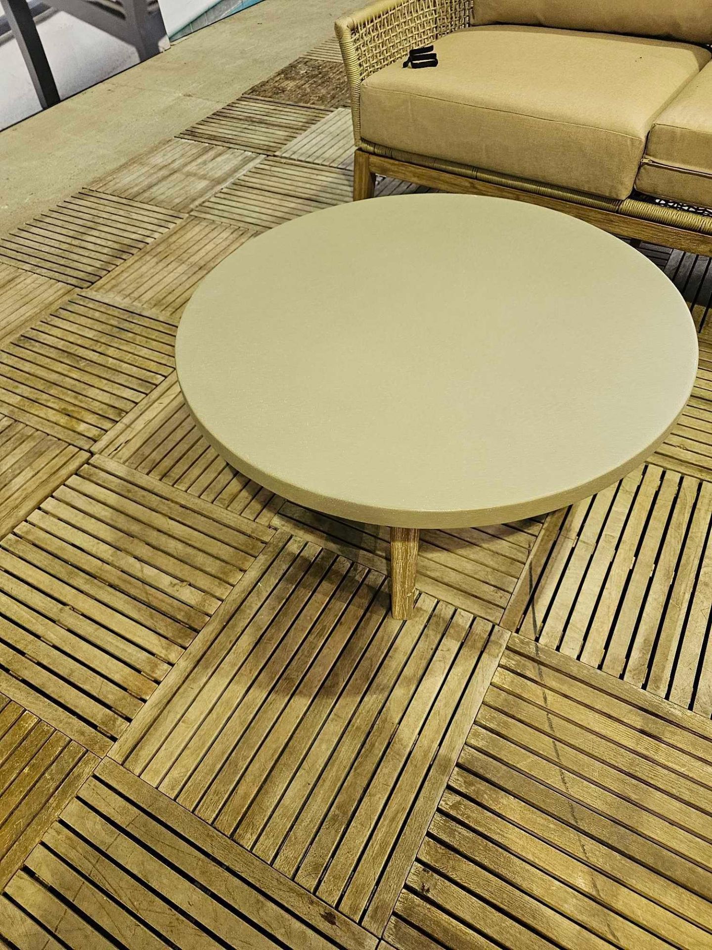 Acacia Modular Sofa With Coffee Table - Bild 4 aus 7
